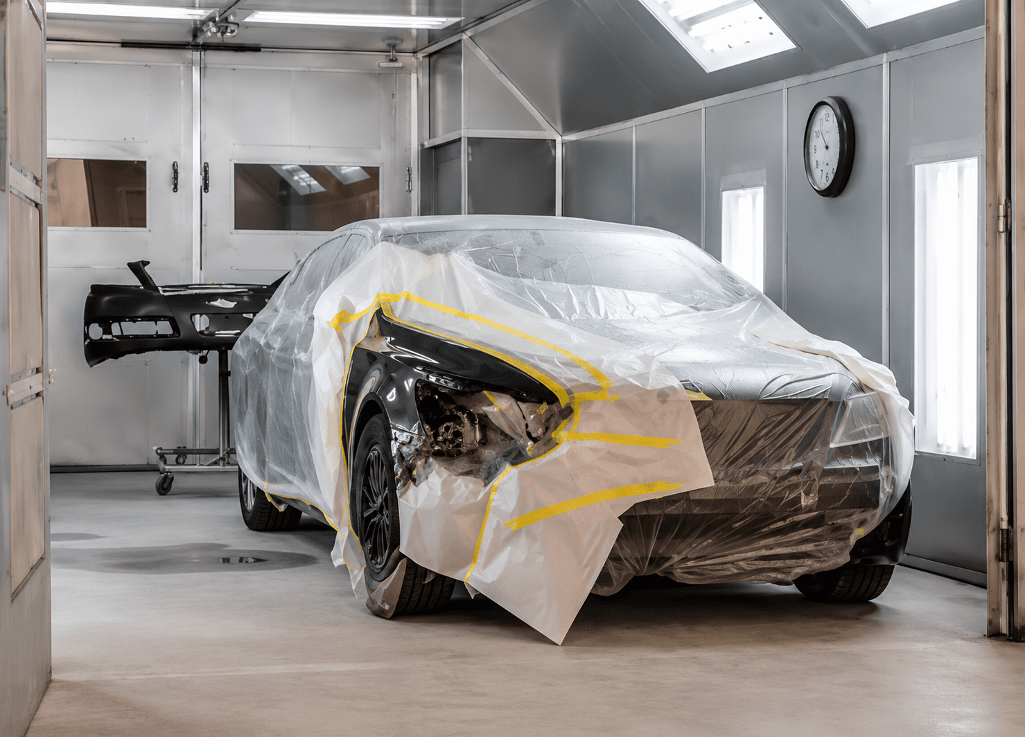 Auto body repair at UltraColor Systems